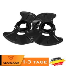 Ankerblech Bremsscheibe Passt f&uuml;r MERCEDES BENZ C-KLASSE W203 CLK SLK Schwarz