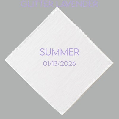 Custom Name + Date Baby Girl Swaddle Blanket