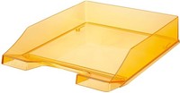 Han 1026-X-28 Briefablage Klassik, A4, Polystyrol, Orange-Transparent