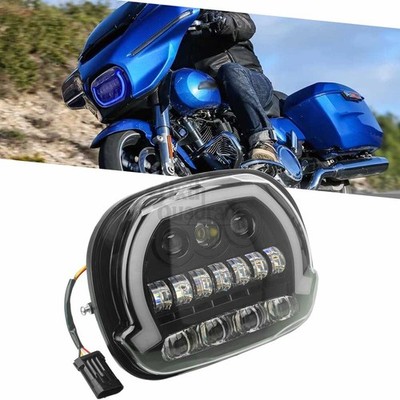 LED Scheinwerfer DRL Hi/Lo Beam Für Harley Street Glide 2023-25Stecker & Spiel