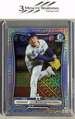 2026 Bowman #63 Roki Sasaki Chrome Mojo