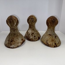 Antique Cast Iron Claw Foot and Ball Feet for tub ￼ Lot Of 3