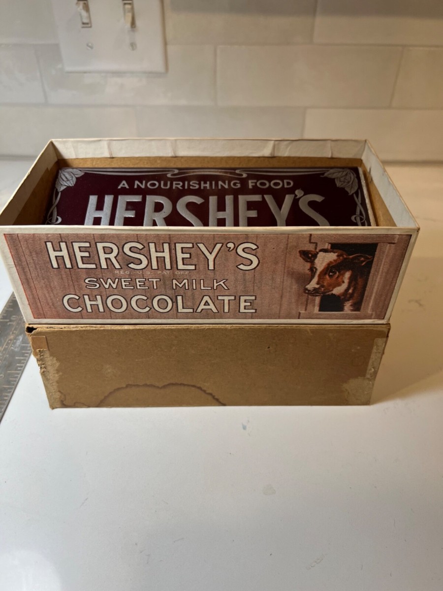 HERSHEY'S MILK ビンテージ 木箱 ウッドボックス レトロ 【公式通販】