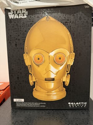 C-3PO Head with Lights and Sounds, Star Wars Galactic