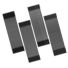 5 inch Scroll Saw Blade Pinned - 10/15/18/24TPI 48Pack