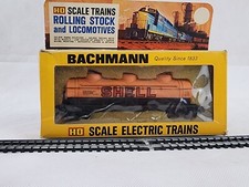 Ho Scale Model Trains Bachmann train shell oil 3 dome tanker tank car , vintage