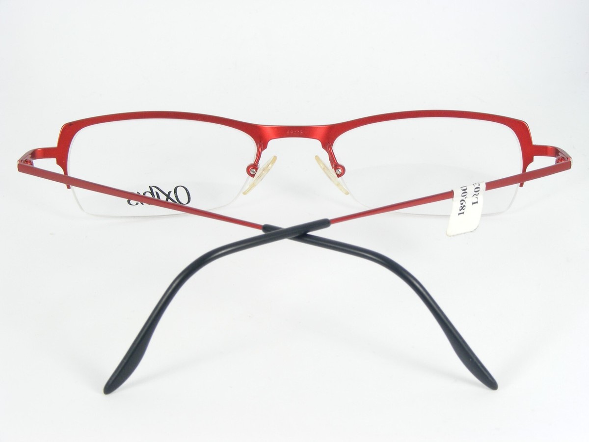 Oxibis BRAZIL 03 Col.Z21 BLACK /RED EYEGLASSES GLASSES FRAME 49-19