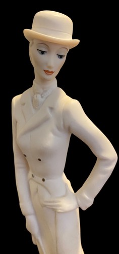 Statuetta vintage Giuseppe Armani Firenze ""Lady Rider"" Made in Italy 1987 - Foto 9 di 16