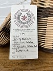 Vtg Native American Cherokee Woven Sewing Basket White Oak Honeysuckle Qualla — photo 6
