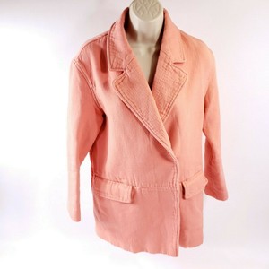salmon pink jacket