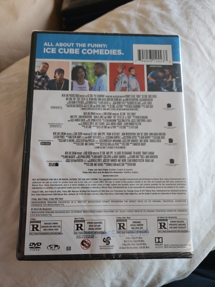 Friday Next Friday Friday After Next All About The Benjamins DVD Friday next friday friday after next all about the benjamins dvd