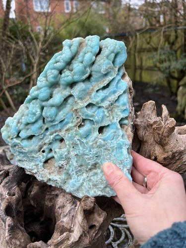 Blue Aragonite Specimen : Hope : Compassion : Empathy AAA+ 2995g 11 - Picture 4 of 8