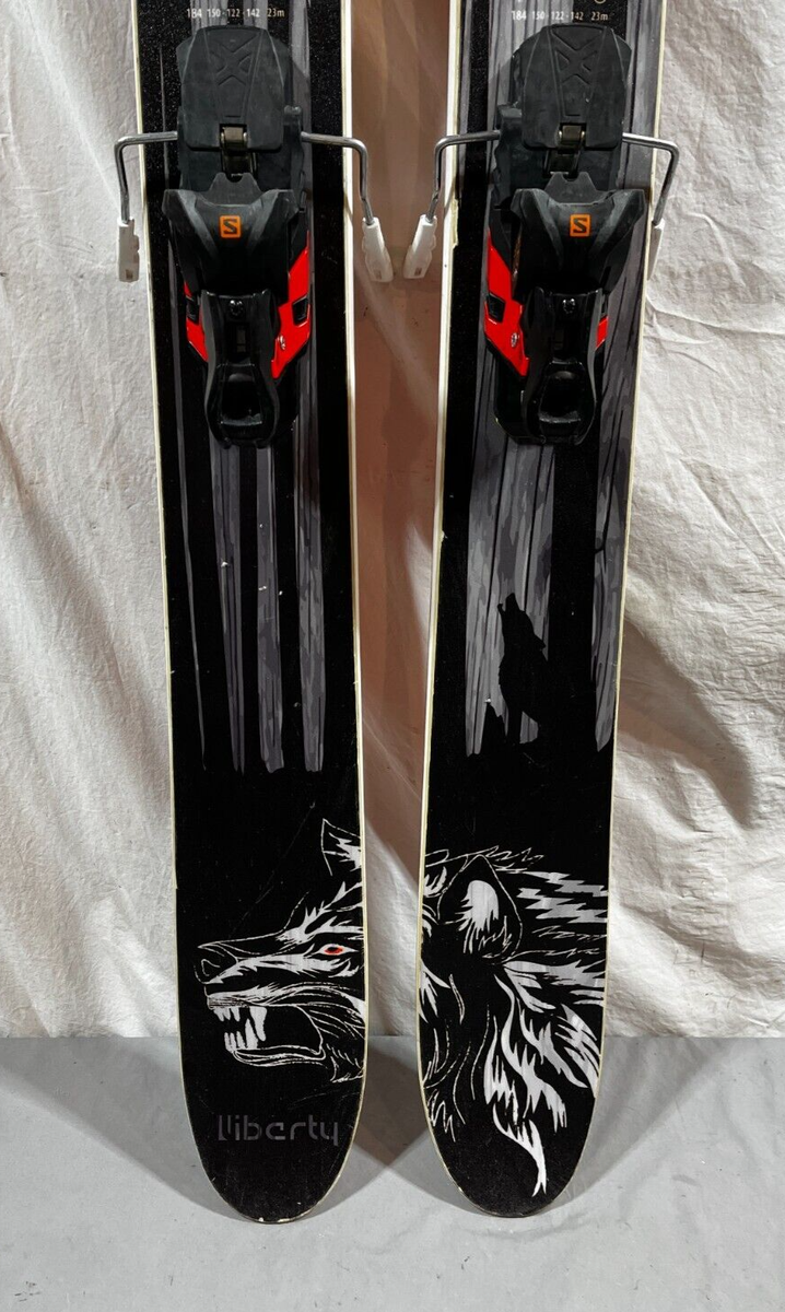 Libery Schuster Pro 184cm Twin-Tip Powder Rocker Skis Salomon