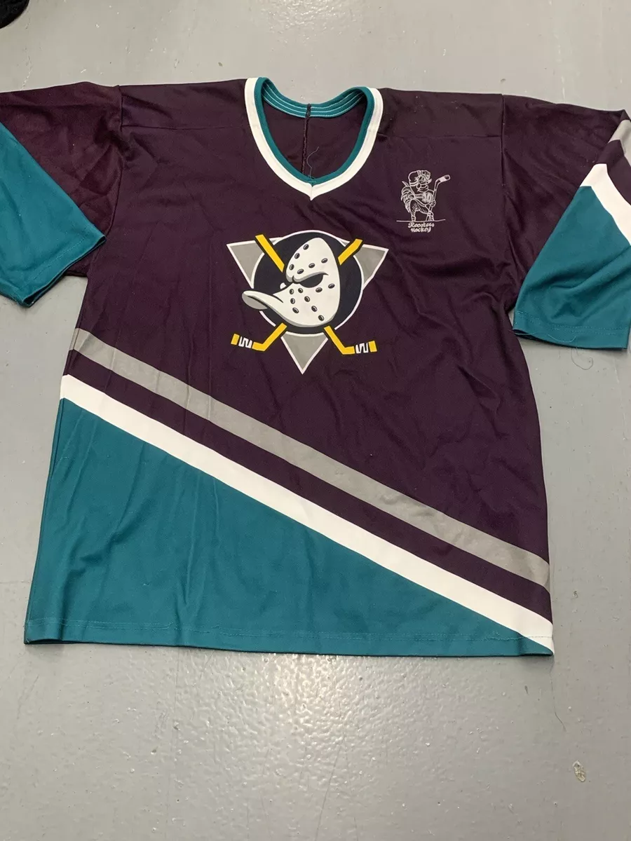 STARTER, Shirts, Vintage 9s Starter Nhl Anaheim Mighty Ducks Jersey Sz L