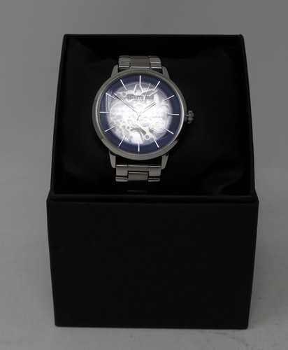 Kenneth Cole New York Esqueleto Reloj Automático De Acero Inoxidable | eBay