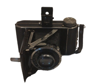 GERMAN F.DECKEL MUNICH COMPUR SHUTTER FOLDING CAMERA NEEDS ATTENTION