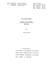 Classic Script The Bionic Woman Fembots in Las Vegas Richard Anderson Notes copy