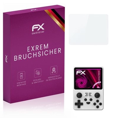 atFoliX Glasfolie für PowKiddy RGB20S Panzerfolie 9H Schutzpanzer