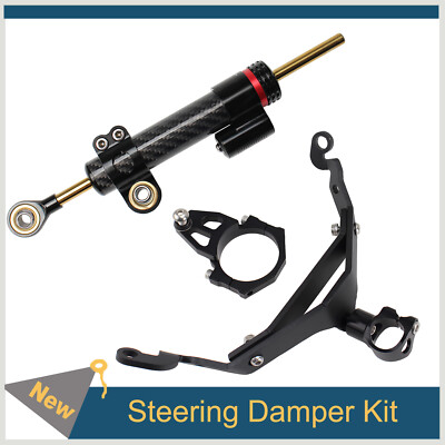 Lenkungsdämpfer-Kit Für Kawasaki Z900RS/CAFE 2018-23 Linear Stabilizer Mount Set