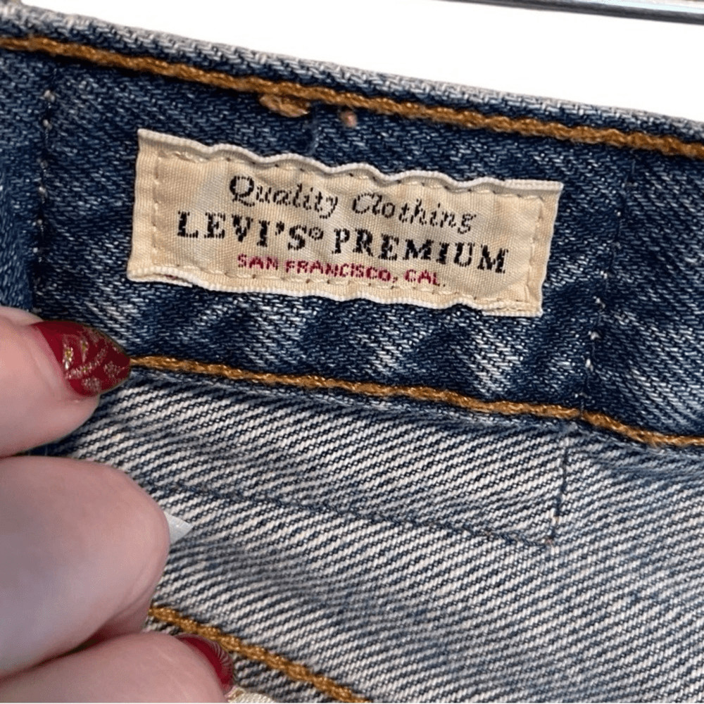 Levi’s Premium- Women’s Boyfriend Patchwork Jeans… - image 2