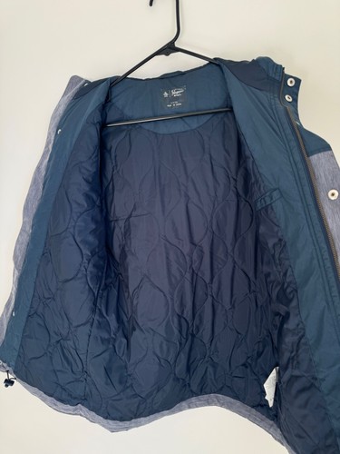 PENGUIN Original by Munsingwear Jacket Dark Saphire Ski Coat Size S - Picture 12 of 16