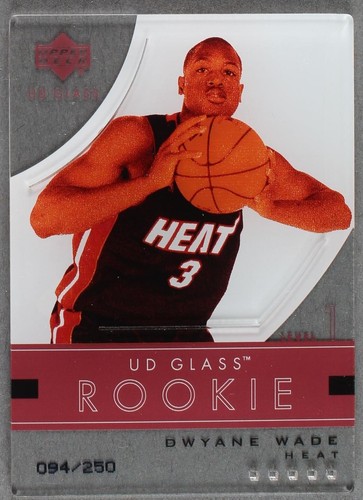 DWYANE WADE 2003-04 UD ROOKIE FUTURE NBA ALL STAR DIE CUT RC SGC