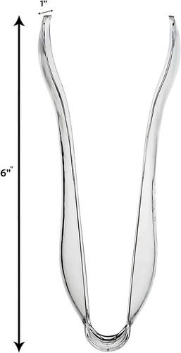 Disposable Plastic Serving Utensils 10" Spoons and Forks 6" Tongs - 18 Pack - Picture 8 of 30