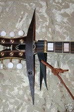 A STYLE MANDOLIN STRAP COLLAR BLACK OR BROWN 
