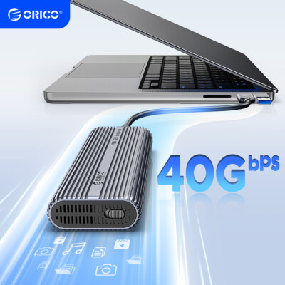 ORICO 40Gbps M.2 NVMe SSD Gehäuse Kühlungslüfter M.2 Adapter USB 4 M Key USB3.2