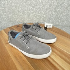 Sperry Top Sider Bodie Sneaker Boys 1.5M Gray Woven Lace Up