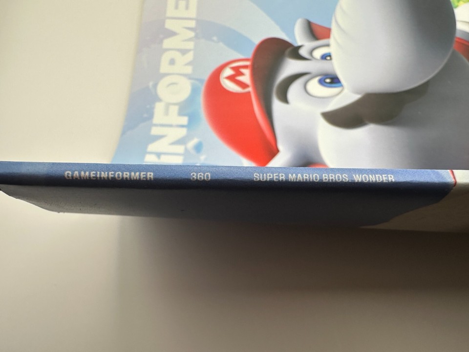 Game Informer Gamestop Magazine 360 Super Mario Bros Wonder | eBay
