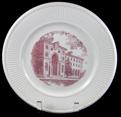 Wedgwood TRINITY COLLEGE, WASHINGTON DC, Alumnae Hall Plate