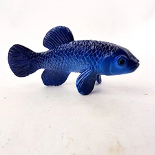 YOWIE Blue Fish Devils Hole Pupfish Animal Figurine All Americas Series
