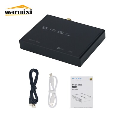 SMSL PO100 PRO USB Interface Decoding MQA USB to Optical Coaxial I2S for XMOS