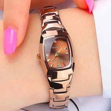 Women Waterproof Diamond Ladies Watch Stainless Steel Female Wristwatch New