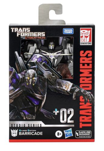 Transformers Generations War For Cybertron SS Gamer Edition +02 BARRICADE 8+ New - Picture 10 of 24