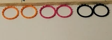 2pcs Thumbstick anti friction rings scuf Prestige - Pink, Black and Orange 