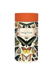 Cavallini Vintage 1000 Piece Puzzle 20x28 In 10 Tube with Muslin Bag