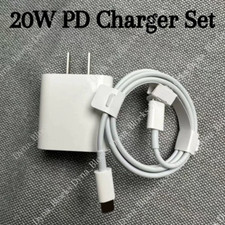 20W Fast Charger Block USB Type C Wall Adapter For iPhone 15 14 13 12 11 Android