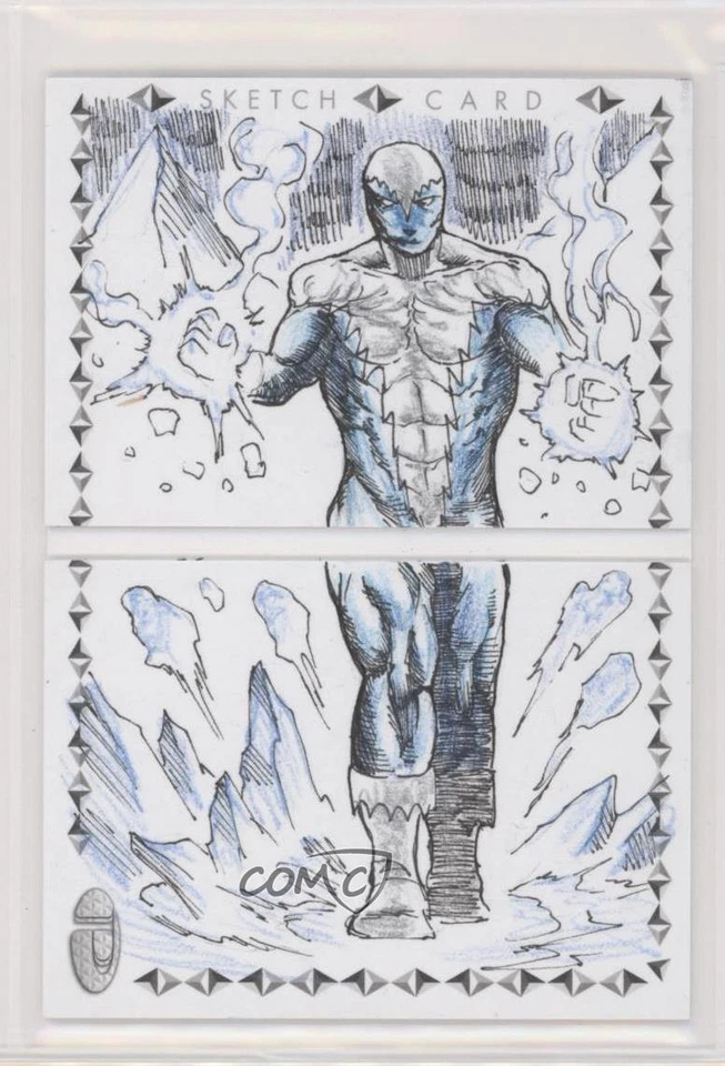 2019 Marvel Premier Sketch Cards Dual Panel 1/1 Brian Soriano #SKT-DP Auto 0y6z - Image 2 of 3