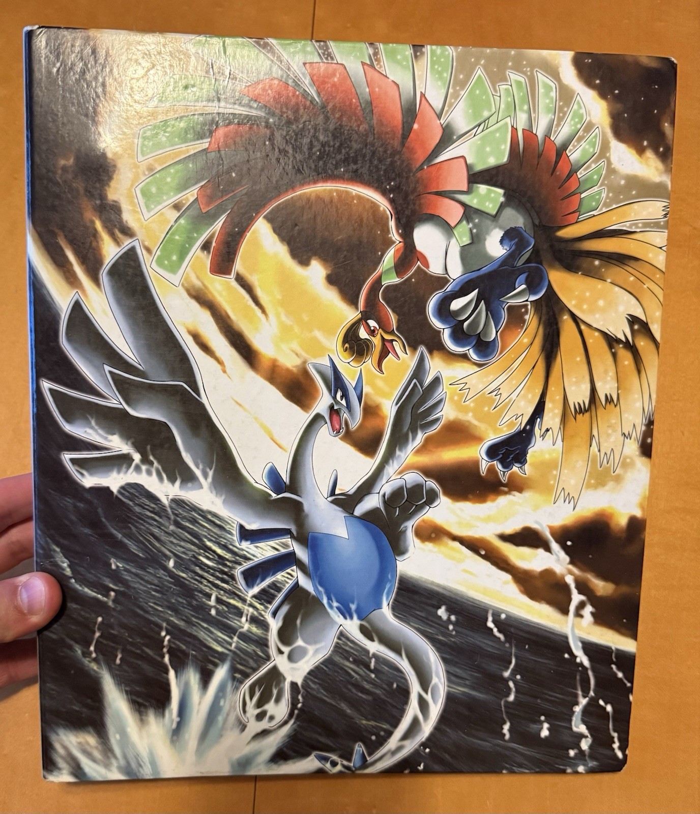 Pokemon card Collection file binder Lugia Ho-oh Japanese 2005 pokemon center