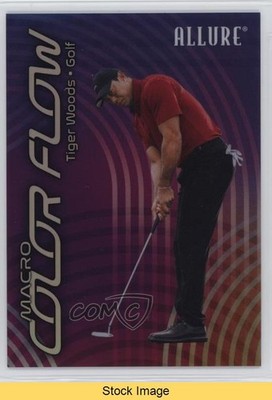 2025 Upper Deck Allure SE Macro Color Flow SSP Tiger Woods #CF5-2 READ l5j