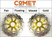 Honda VFR 800 FI 50° Anniversario 1999 [Dischi Freno Anteriori Comet Serie WF Oro]