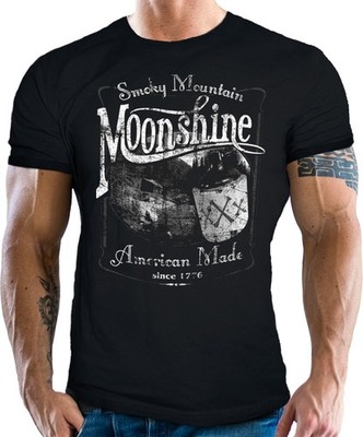 GASOLINE BANDIT T-Shirt Smoky Mountain Moonshine S M L XL 2XL 3XL 4XL