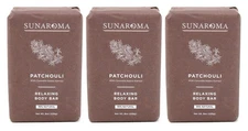 Soap Bar Patchouli 8 Ounce (236ml) (3 Pack)