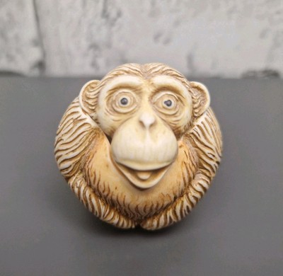 Harmony Kingdom DIZZIE, Monkey, Retired 2000, Named for a Musician, Roly Poly