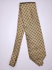 Valerio Garati Mens Formal Necktie 59"Lx4"W Brown Neck Tie