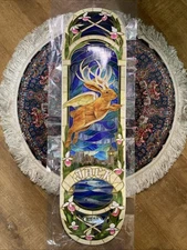 REAL Skateboards Jack Rabbit Cathedral Stained Glass Series RARE