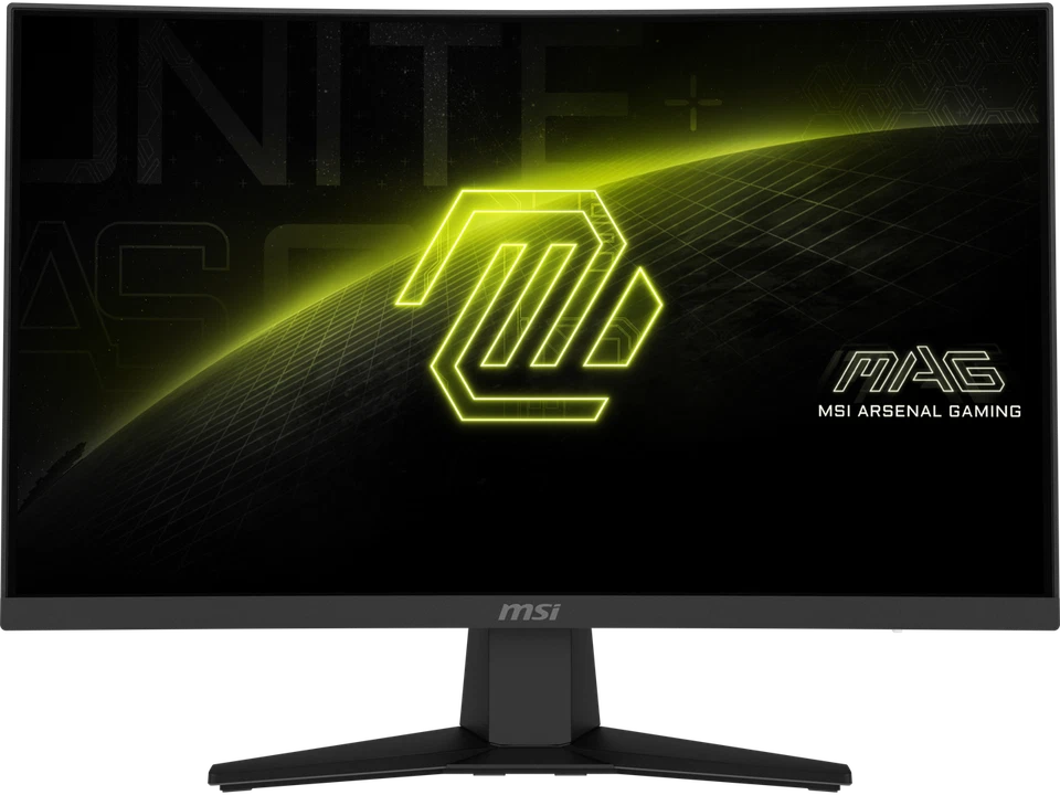 MSI MAG 244C 23.6''Curved Gaming Monitor FHD 1080p 180Hz 1ms Adaptive-Sync HDR - Image 2 of 4