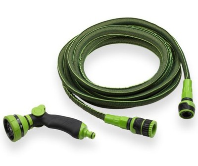 Flexschlauch bis 30m mit Multifunktionsbrause flexibler Gartenschlauch Schlauch